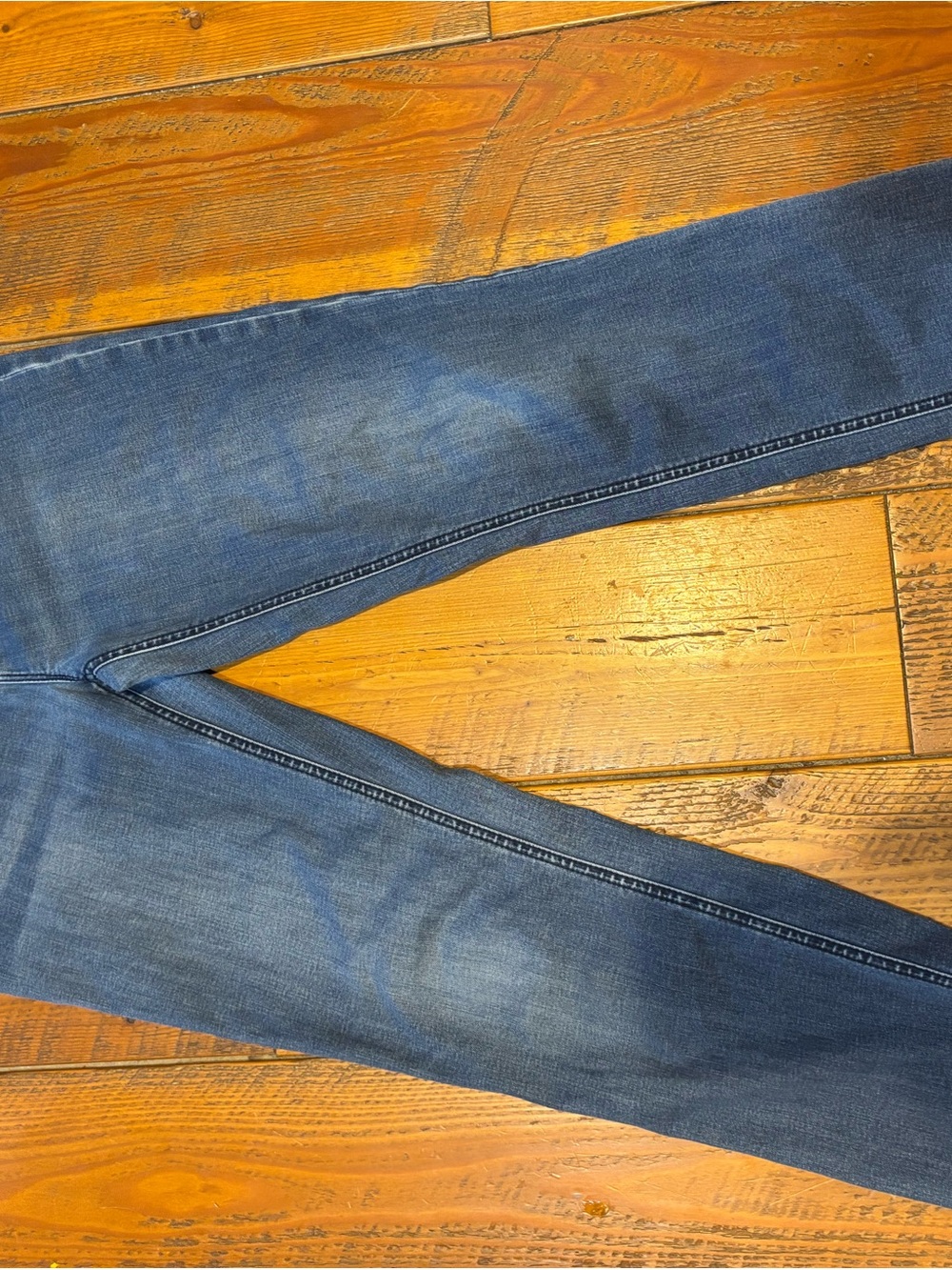 J. Jill Women's Slim Straight Jeans - Medium Blue Wash